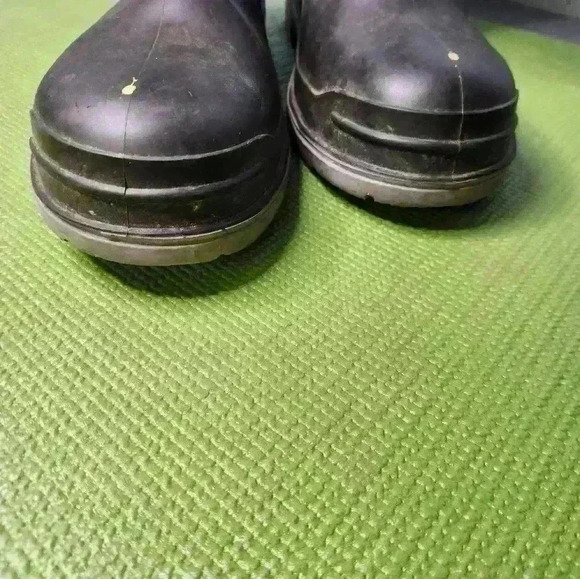 Dunlop Men's Multi Grip Black Rubber Boots Steel Toe & Shank Size 13 USA - Picture 5 of 11